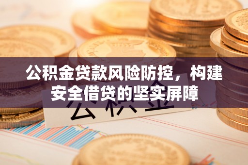 大冶公积金贷款风险防控，构建安全借贷的坚实屏障
