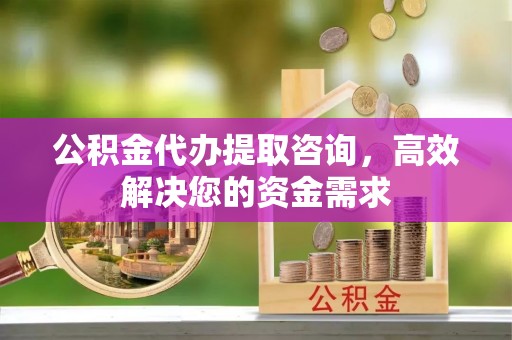 大冶公积金代办提取咨询，高效解决您的资金需求