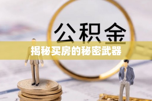大冶揭秘买房的秘密武器