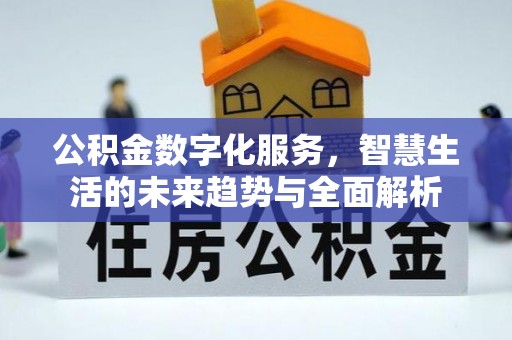 大冶公积金数字化服务，智慧生活的未来趋势与全面解析