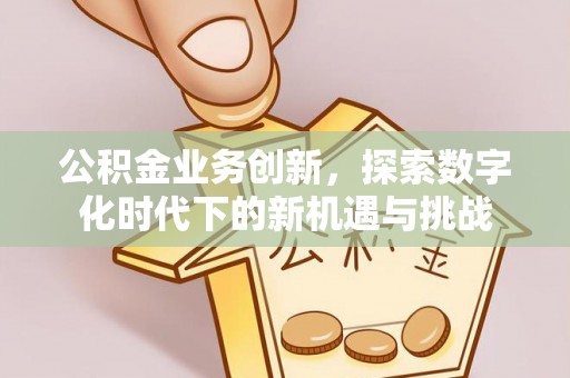 大冶公积金业务创新，探索数字化时代下的新机遇与挑战