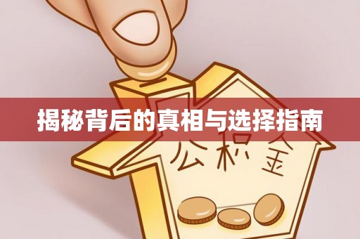 大冶揭秘背后的真相与选择指南