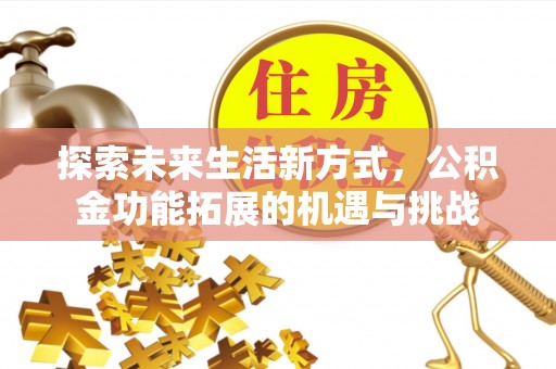 大冶探索未来生活新方式，公积金功能拓展的机遇与挑战