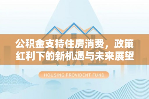 大冶公积金支持住房消费，政策红利下的新机遇与未来展望
