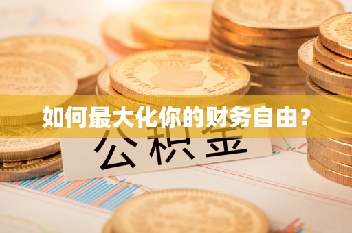 大冶如何最大化你的财务自由？