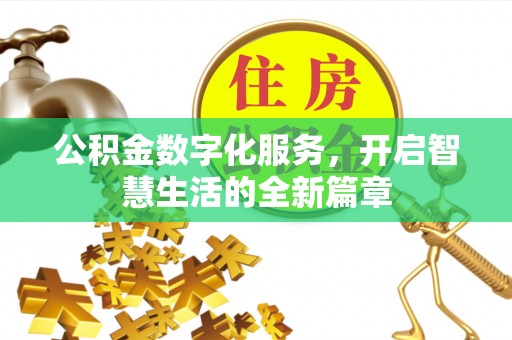 大冶公积金数字化服务，开启智慧生活的全新篇章