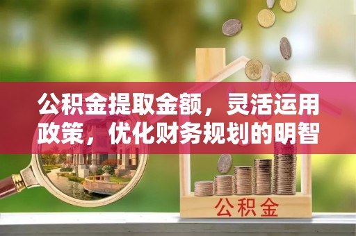大冶公积金提取金额，灵活运用政策，优化财务规划的明智选择