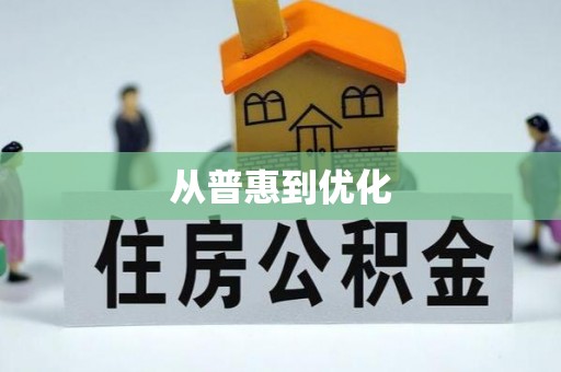 大冶从普惠到优化