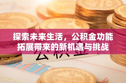 大冶探索未来生活，公积金功能拓展带来的新机遇与挑战