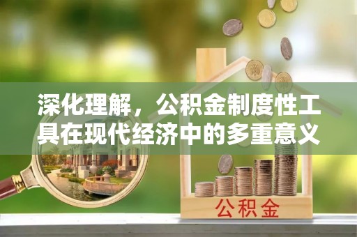 大冶深化理解，公积金制度性工具在现代经济中的多重意义