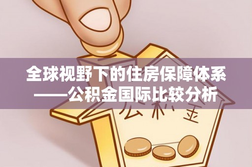 大冶全球视野下的住房保障体系——公积金国际比较分析