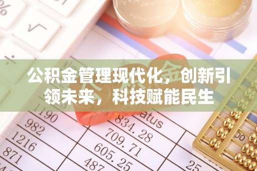 大冶公积金管理现代化，创新引领未来，科技赋能民生