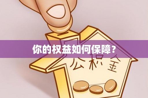 大冶你的权益如何保障？