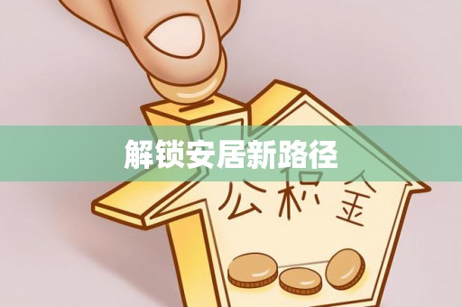 大冶解锁安居新路径