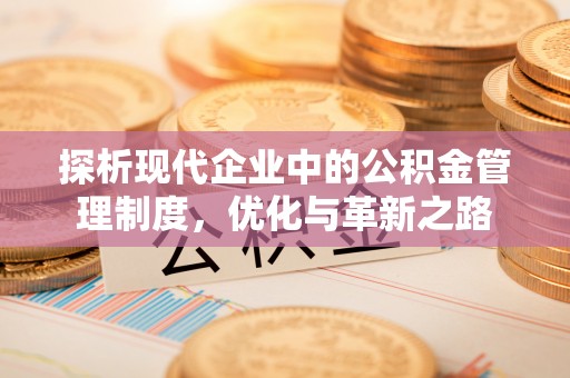 大冶探析现代企业中的公积金管理制度，优化与革新之路