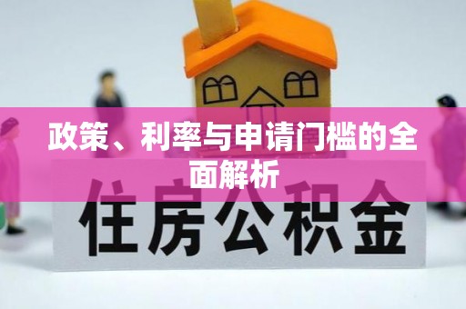 大冶政策、利率与申请门槛的全面解析
