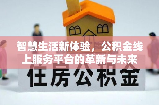 大冶智慧生活新体验，公积金线上服务平台的革新与未来