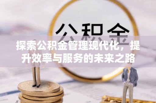 大冶探索公积金管理现代化，提升效率与服务的未来之路