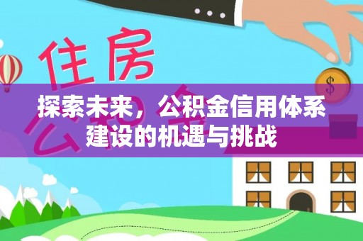 大冶探索未来，公积金信用体系建设的机遇与挑战