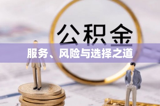 大冶服务、风险与选择之道