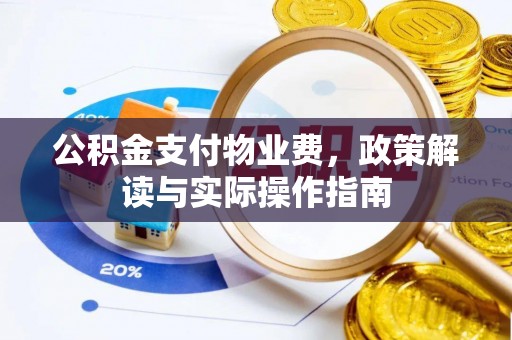 大冶公积金支付物业费，政策解读与实际操作指南