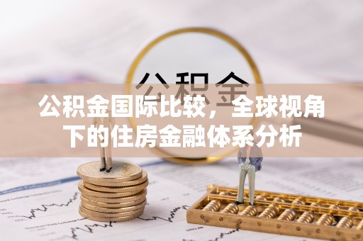 大冶公积金国际比较，全球视角下的住房金融体系分析