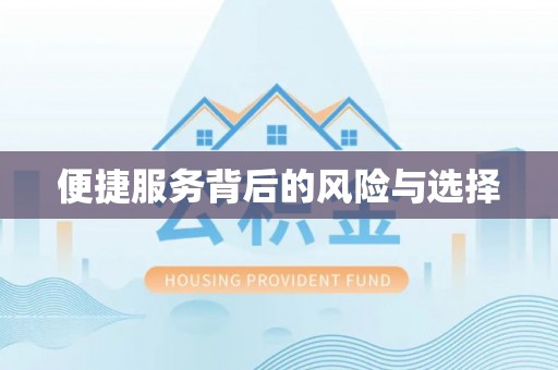 大冶便捷服务背后的风险与选择