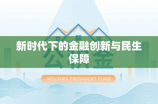大冶新时代下的金融创新与民生保障